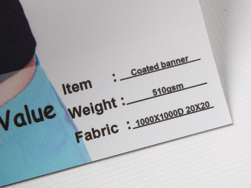 Blokovací PVC matný banner s predným osvetlením 510 g/m2