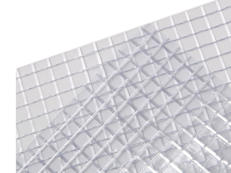 400GSM 1000D3X3 Ttransparentná polyesterová tkanina potiahnutá PVC